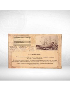 Filetes de Anchoa en Mantequilla Ecológica (12-14 ud) 2