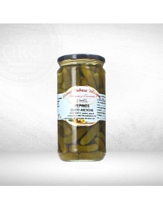 Pepinillos con gusto anchoas